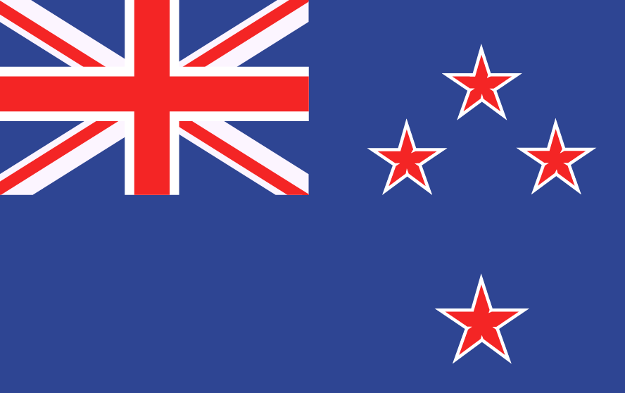 New Zealand flag icon showing Glyco Forte availability in NZ.